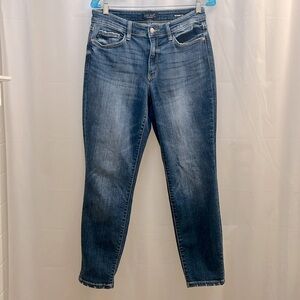 JUDY BLUE Boyfriend Fit Splatter Denim Jeans size 7/28